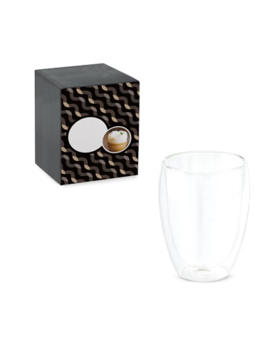 MACHIATO CUP double-walled glass 350 ml | 2M Numérique