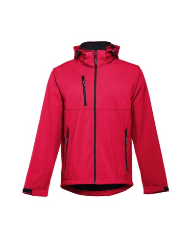 THC ZAGREB II. Veste softshell pour homme en polyester et élasthanne