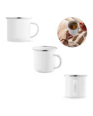 GOTZE SUB. Mug en inox émaillé pour sublimation 350 mL
