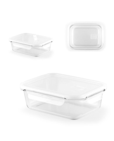 QUORIN. Lunch Box. Boîte hermétique en verre borosilicaté 1 L