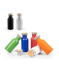 EWING. Bouteille en acier inoxydable à simple paroi (90 % recyclé)