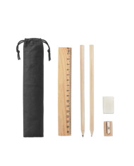 POCKETY. Coffret d'écriture fourni dans un sac non tissé