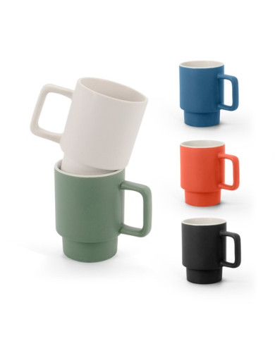 KUERTEN. Tasse en céramique avec finition mate 330 ml