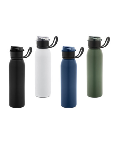 LEMIEUX. Gourde de sport en acier inoxydable (90 % recyclé) 670 mL