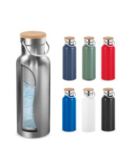 RAGNAR. Bouteille en acier inoxydable (36% recyclée) avec double parois sous vide 570 mL