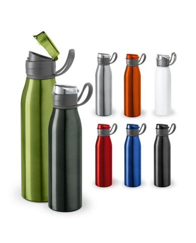 KORVER. Bouteille de sport en aluminium 650 mL