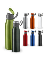 KORVER. Bouteille de sport en aluminium 650 mL