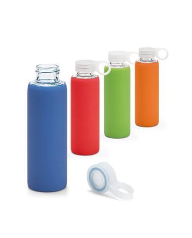 DHABI. Bouteille de sport en verre borosilicate 380 ml