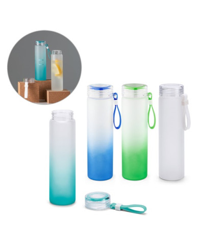 WILLIAMS. Bouteille en verre borosilicate et bouchon en AS 470 mL