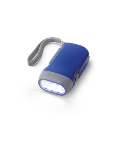 EDDIE. Lampe de poche dynamo avec 3 LEDs