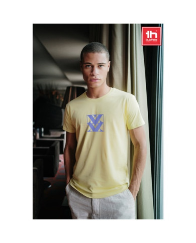 THC LUANDA. T-shirt homme en coton tubulaire