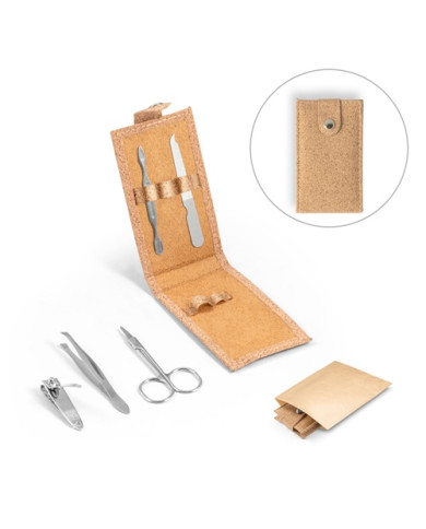 ZENA 5-piece cork manicure set | 2M Numérique