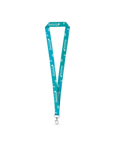 BRIGHTON. SET Lanyard SUBLIMATION Long II (20 mm) avec mousqueton à porte de 20 mm