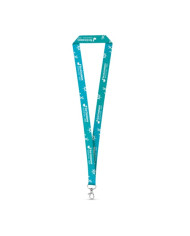 BRIGHTON. SET Lanyard SUBLIMATION Long II (20 mm) avec mousqueton à porte de 20 mm