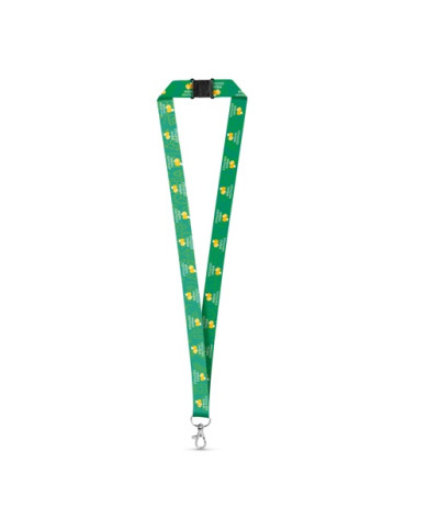 Lanyard DOVER de rPET con cierre de seguridad | 2M Numérique