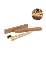 DELANY. Brosse à dents avec corps en bambou et dents en nylon