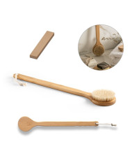 ARKIN. Brosse de bain avec corps en bambou