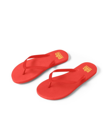 MAUPITI L / XL. Pantoufles confortables avec semelle en PE et sangle en PVC