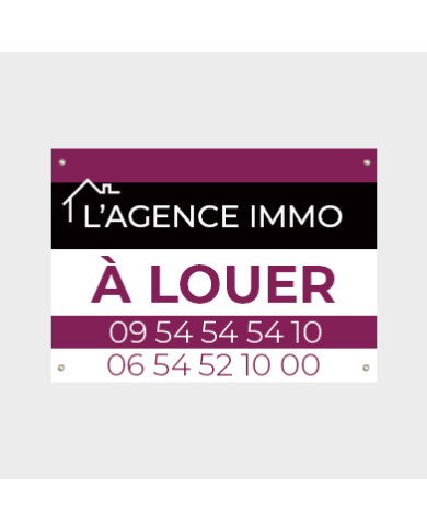 Panneau de chantier personnalisé 10 mm | 2M Numérique