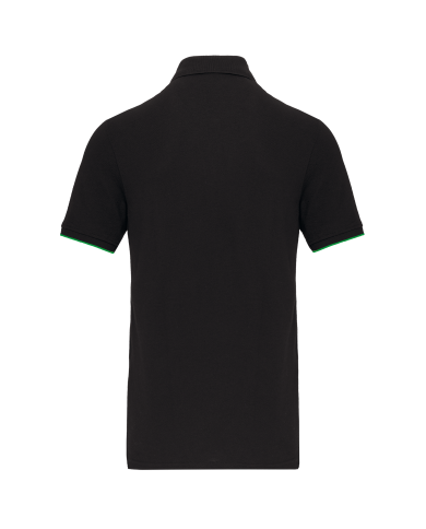 Polo Day To Day contrasté manches courtes homme