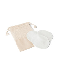 ELISE. Lot de 3 disques démaquillants lavables et réutilisables