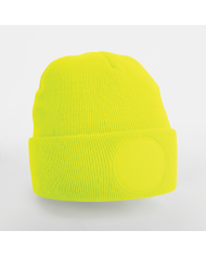 Bonnet à patch rond