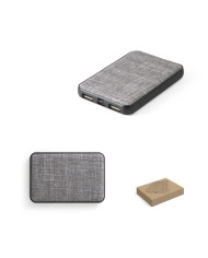 RENEWAL BATTERY. Power bank 5 000 mAh en PET recyclé (100 % rPET)