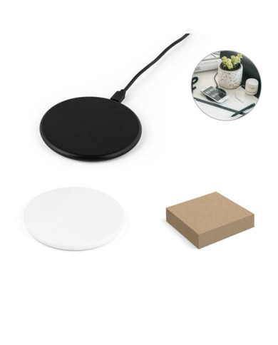 SOVERY. Chargeur sans fil 10W fast en ABS recyclé (100 % rABS)