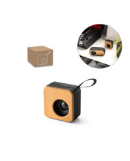 MAYER. Enceinte portable 3W avec 4h d'autonomie en bambou et ABS recyclé (100 % rABS)