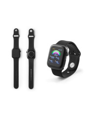 WILES. Smartwatch avec écran 1.85", IPX4, autonomie de 3 jours et bracelet en silicone