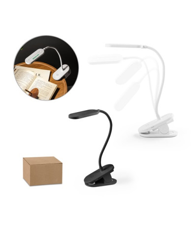 NESBIT II portable clip lamp, 140 lumens | 2M Numérique