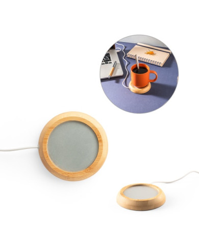 GATES cup warmer with bamboo body | 2M Numérique