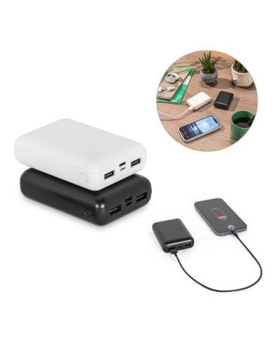 LEAKEY 10. batterie nomade 10'000 mAh en ABS recyclé (100 % rABS)