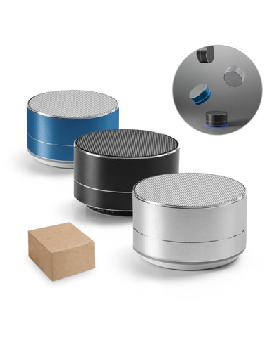 Altavoz FLOREY de 3 W de aluminio con micrófono | 2M Numérique
