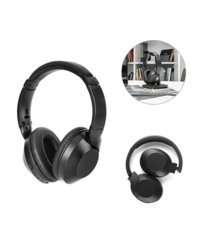 HENDRIX. Casque sans fil pliable avec 20h d'autonomie en ABS recyclé (100 % rABS)