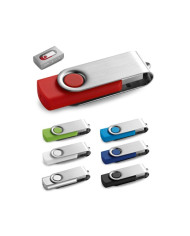 CLAUDIUS 16GB. Clé USB 16GB avec attache en métal