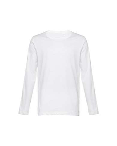 THC BUCHAREST WH. T-shirt en coton à manches longues pour hommes
