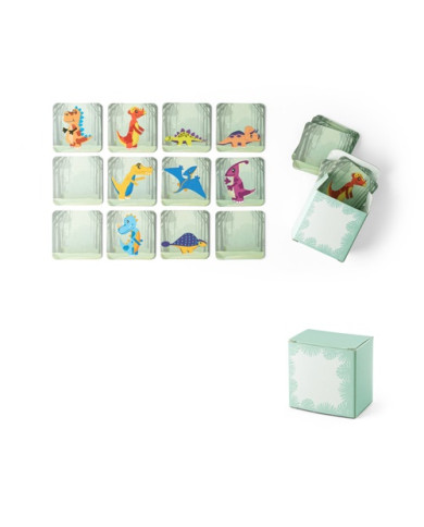 TRICERATOPS. Jeu de mémoire avec 20 pièces