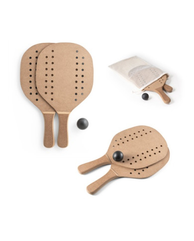 TAPIA. Raquettes de plage en MDF