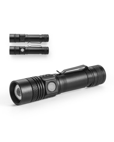 UNGAR. Torche aluminium recyclé (100 % rAL) rechargeable 5 W