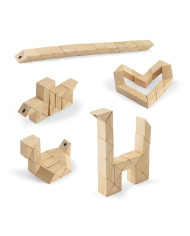 THINKO. Puzzle en bois avec 24 pièces