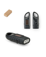 SOLARKY. Lampe torche compacte de 0'5 W en ABS, avec 3 LED blanches de 90 lumens