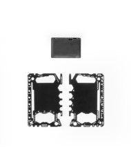 PEEBLES. Carte multifonction en acier inoxydable avec 20 fonctions