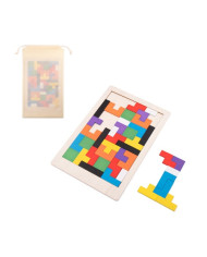 MOKI. Jeu de construction et d'emboîtement en contreplaqué