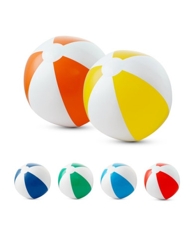 CRUISE striped PVC beach ball | 2M Numérique