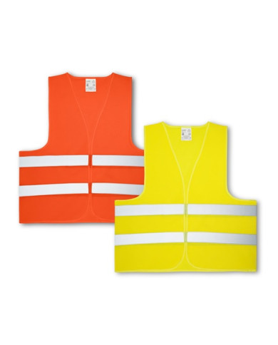 YELLOWSTONE. Gilet haute visibilité 100% polyester