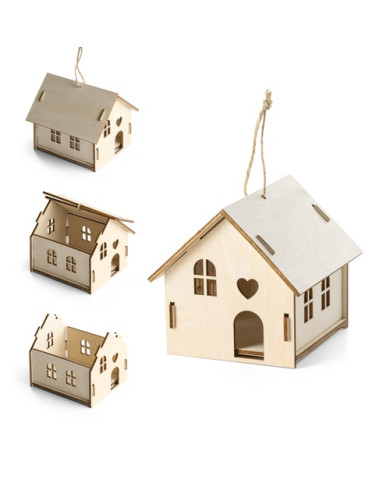 LYNX plywood Christmas house decoration | 2M Numérique