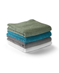 BARDEM L. Serviette de bain (500 g/m²) en coton (82%) et coton recyclé (18%)