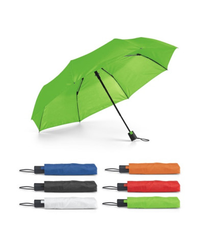 TOMAS. Parapluie pliable en polyester 190T avec ouverture automatique