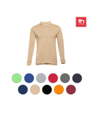 THC BERN 3XL. Polo à manches longues pour homme